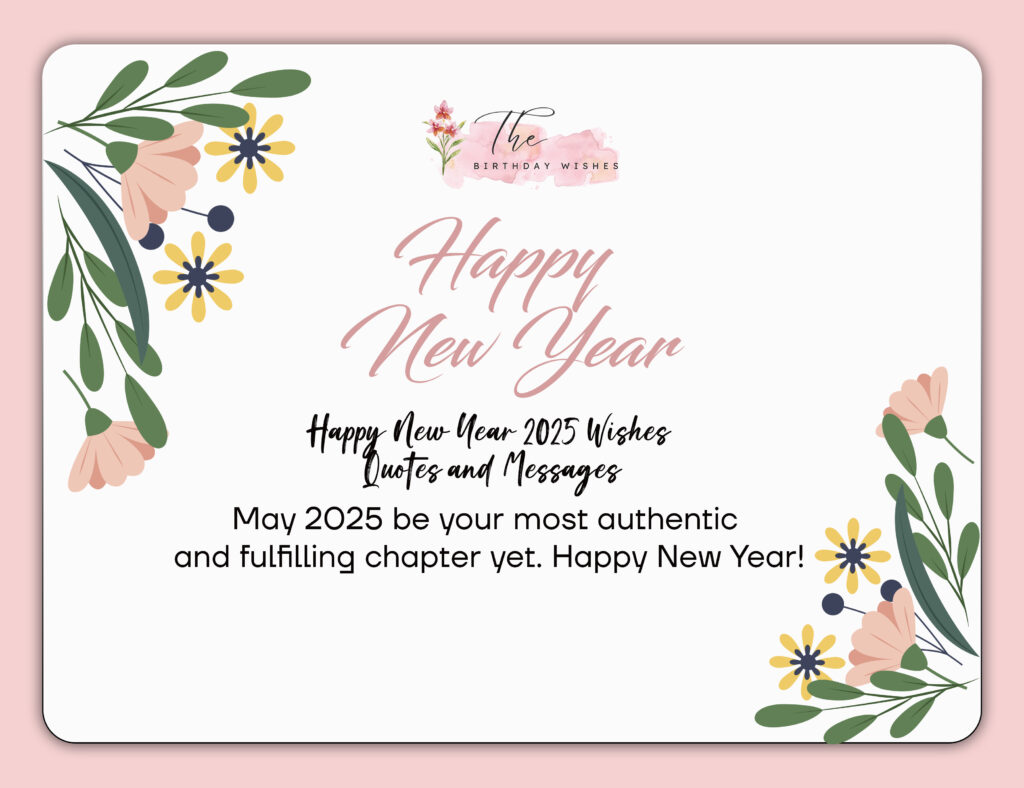 Happy New Year 2025 Wishes to Share Joy and Positivity 2 Happy new year 2025 wishes quotes