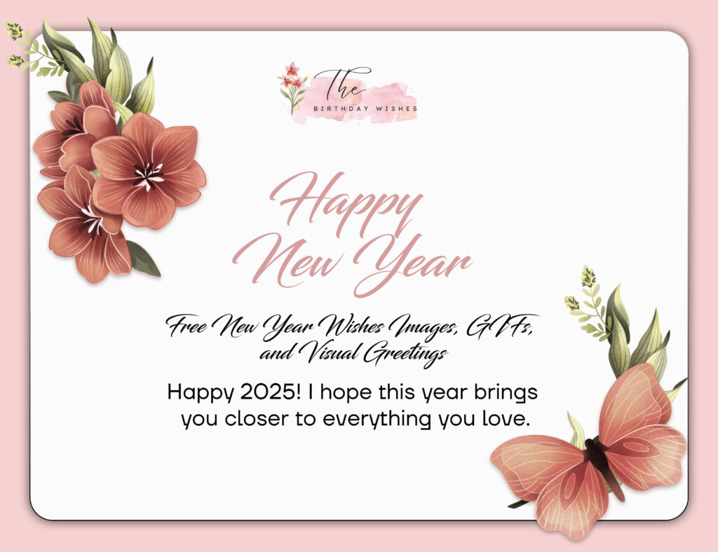 Happy New Year 2025 Wishes to Share Joy and Positivity 5 happy new year 2025 wishes