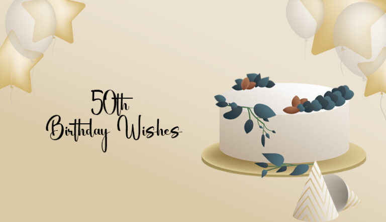 50th Birthday Wishes