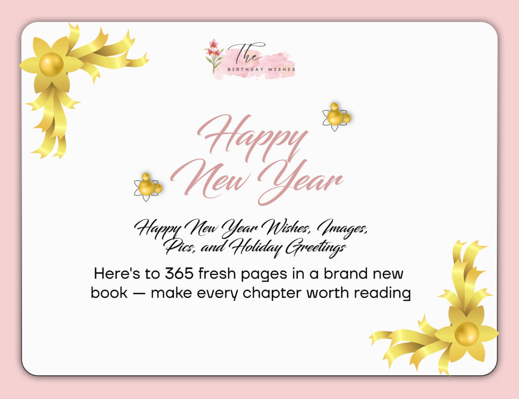 Happy New Year Wishes: Messages, Quotes, and Images 6 Happy New Year wishes images