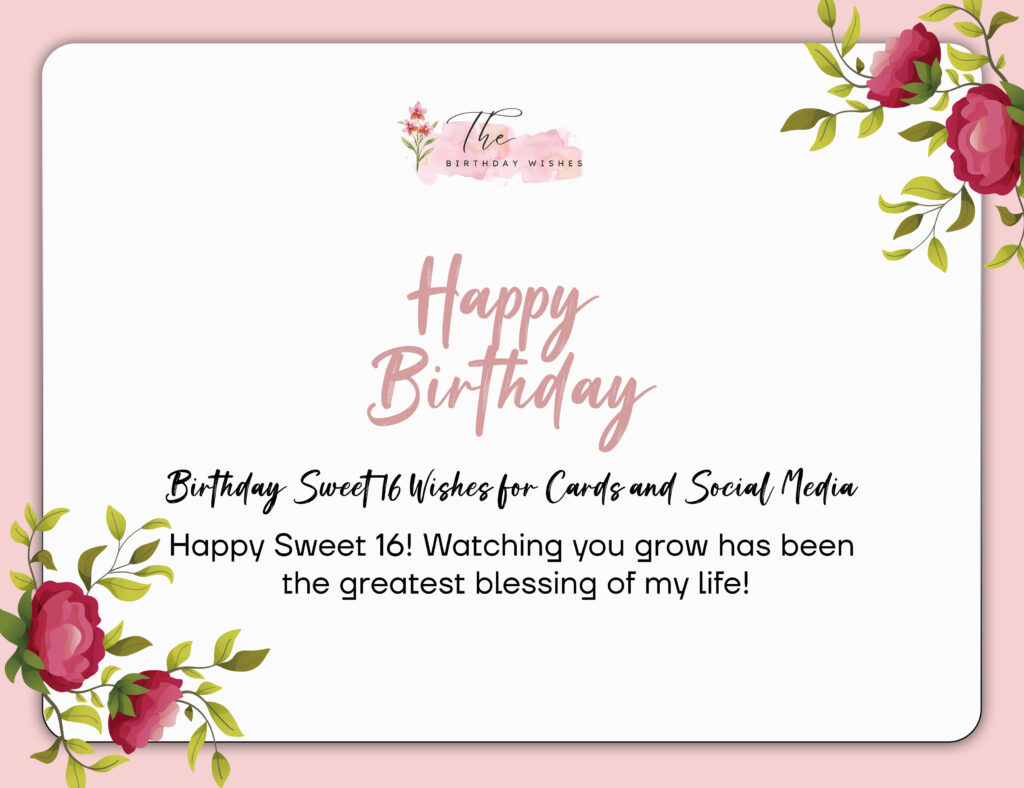 Sweet 16 Birthday Wishes: Heartfelt, Fun & Unforgettable Messages 4 birthday sweet 16 wishes