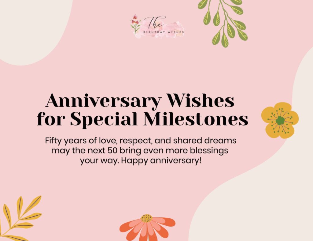 50th wedding anniversary wishes