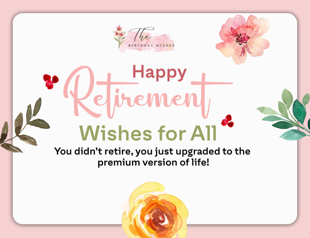 retirement wishes