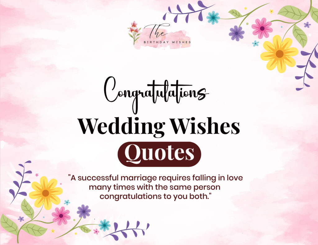congratulations wedding wishes quotes