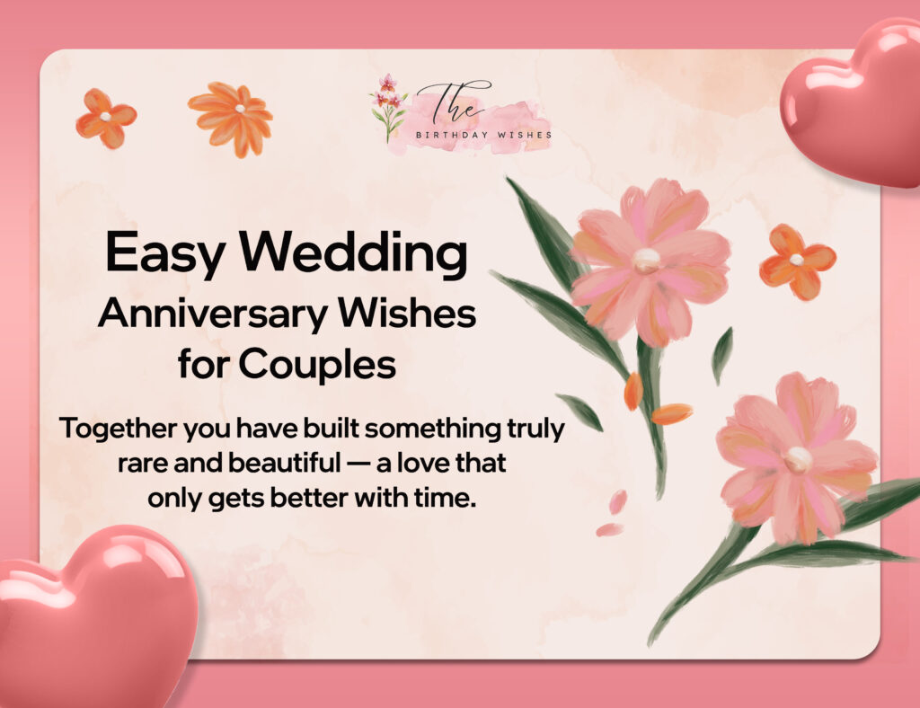simple wedding anniversary wishes