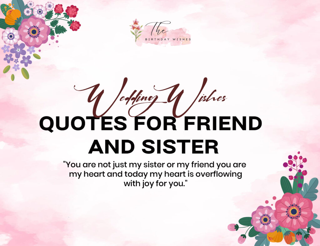 wedding wishes quotes for friend