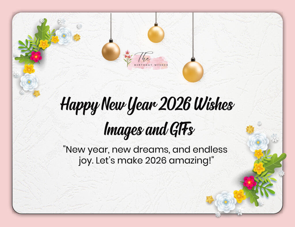 happy new year 2026 wishes images