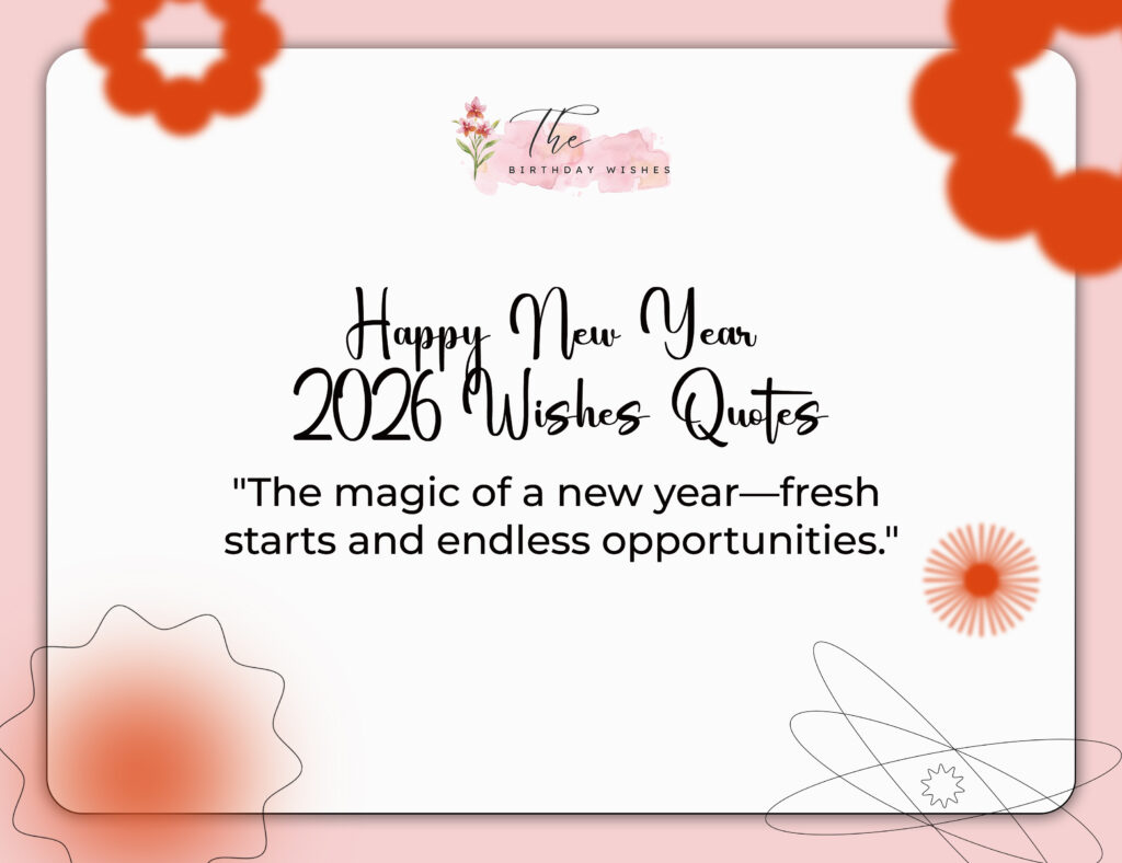 happy new year 2026 wishes quotes