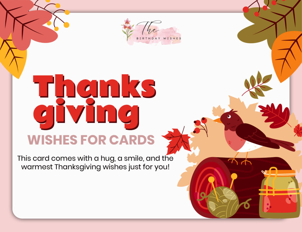 thanksgiving wishes for cards