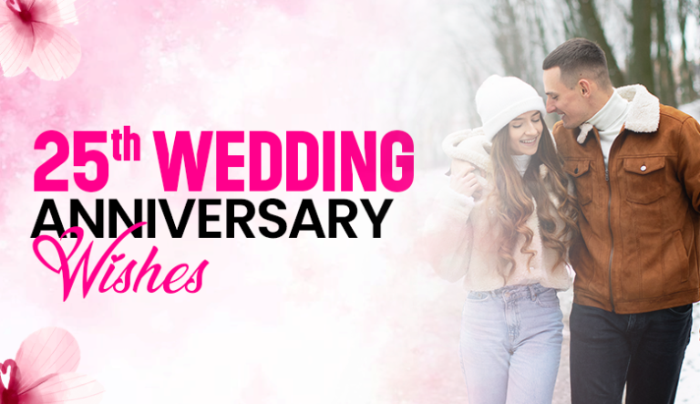 25th Wedding Anniversary Wishes