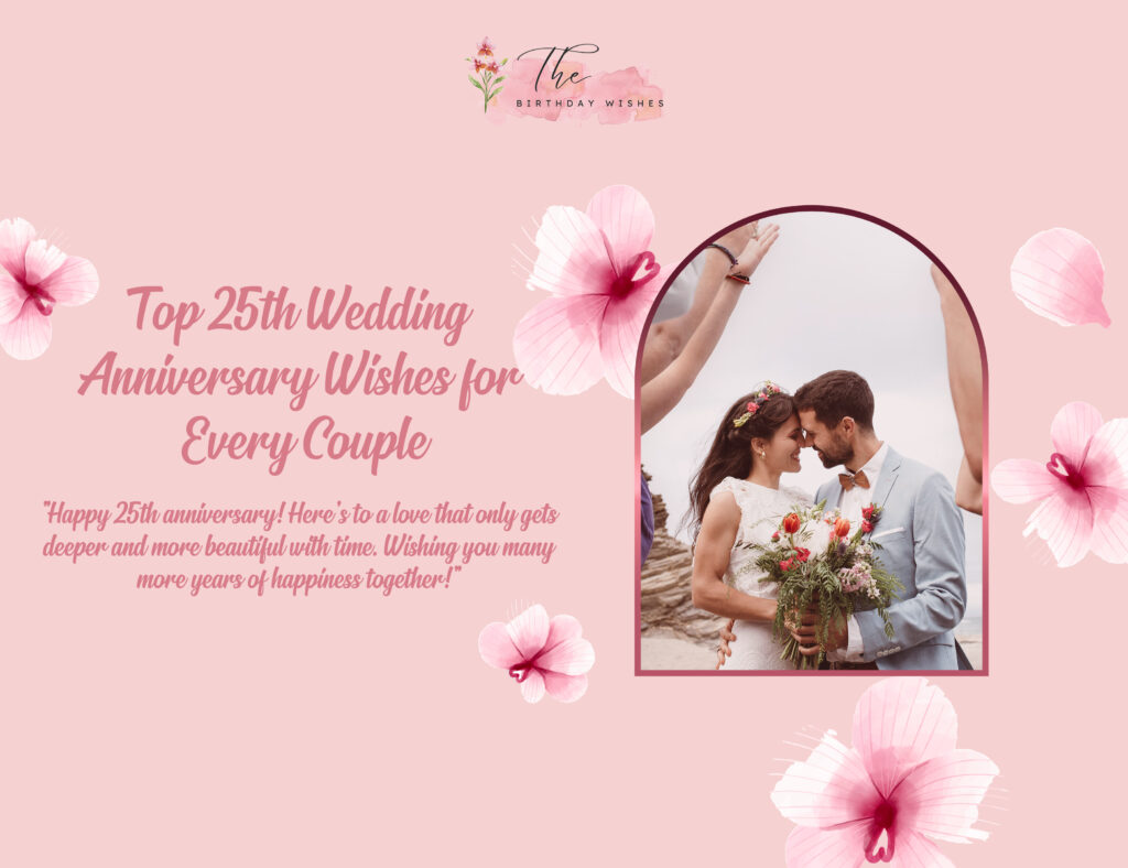 wishes for 25th wedding anniversary
