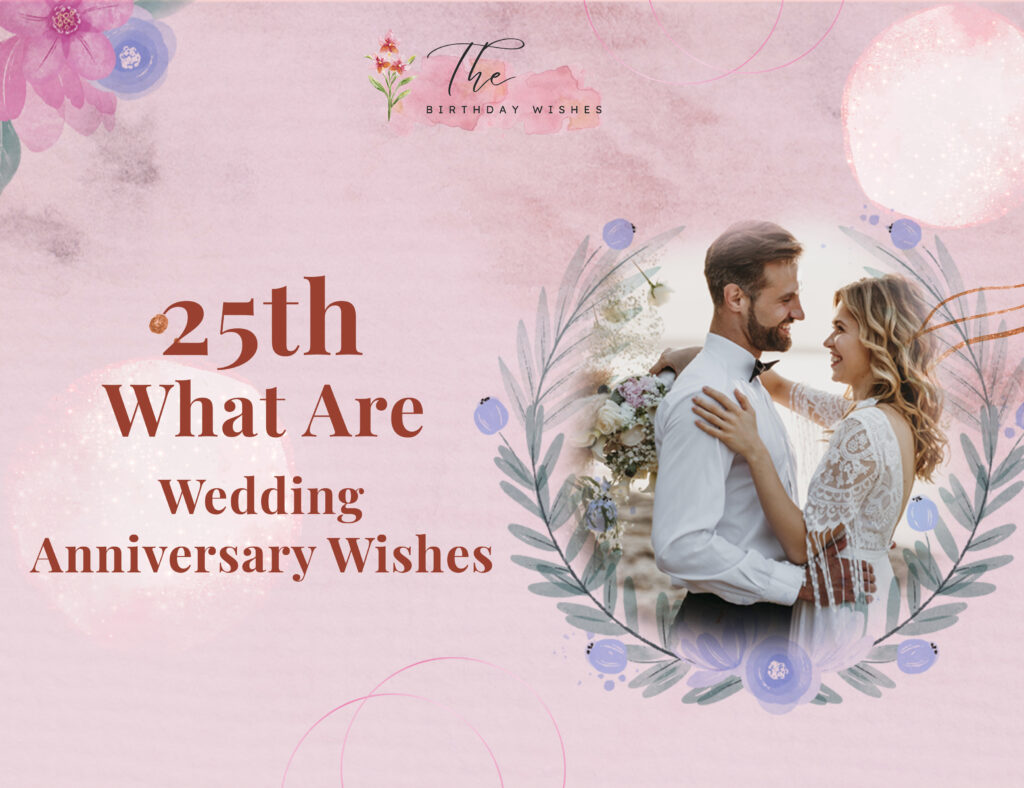 25th wedding anniversary wishes
