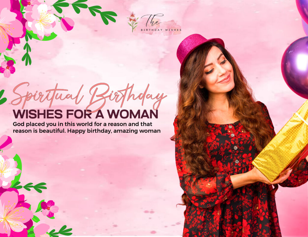 spiritual birthday wishes for a Woman