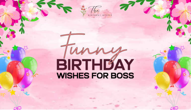 funny birthday wishes for boss