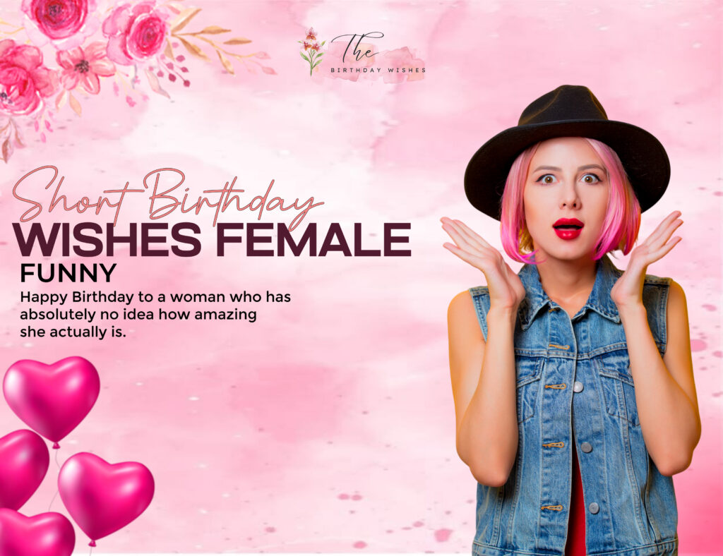 birthday wishes female funny