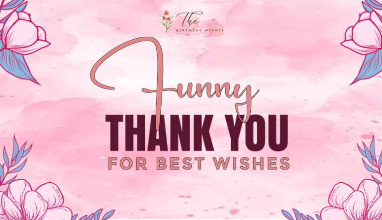 funny thank you for birthday wishes