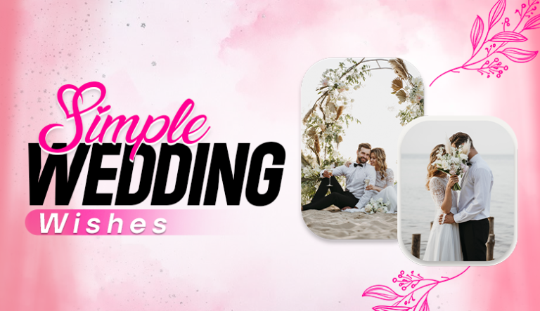 simple wedding wishes