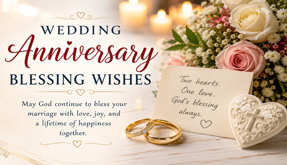Wedding Anniversary Blessing Wishes: Heartfelt Messages to Celebrate Love