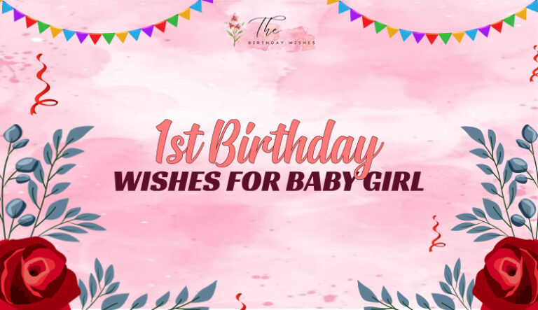 1st birthday wishes for baby girl