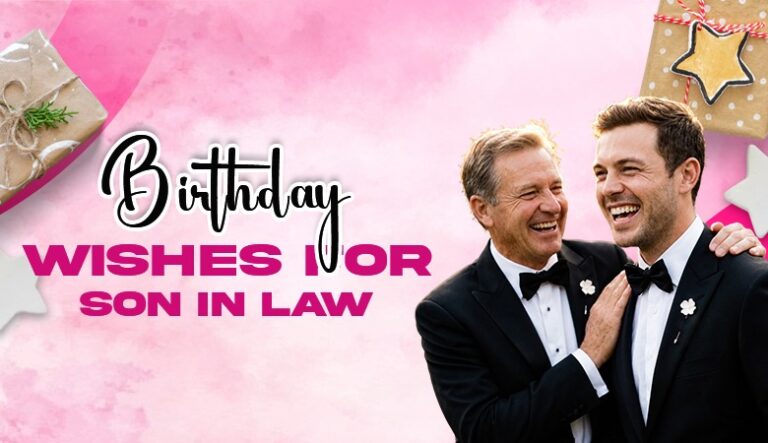 birthday wishes for son in law