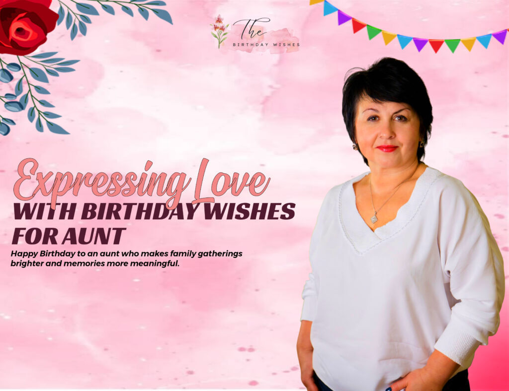 Birthday Wishes for Aunt That She Will Always Remember 2 Birthday Wishes for Aunt