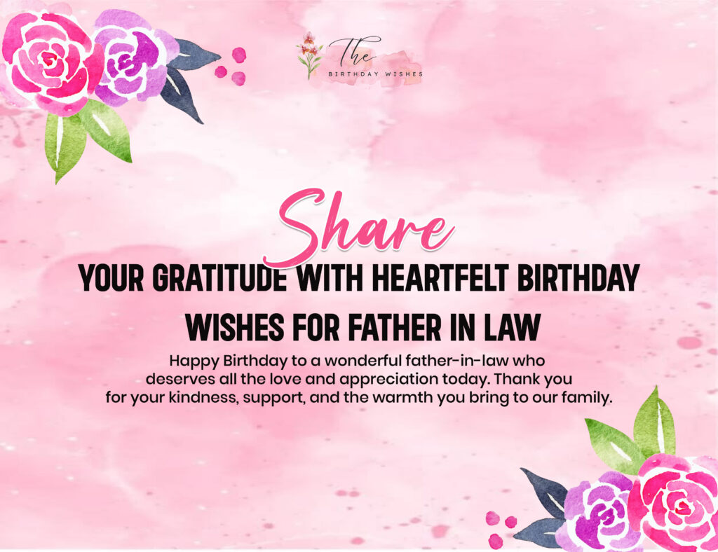 Birthday Wishes for Father in Law to Celebrate a Truly Remarkable Man 2 happy birthday wishes for father in law