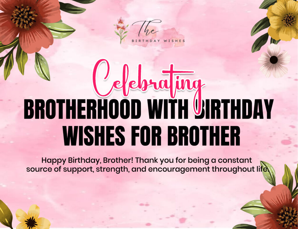 Birthday Wishes for Brother to Celebrate Your Amazing Bond 2 happy birthday wishes for brother