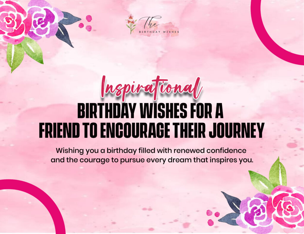 Inspirational Birthday Wishes to Encourage Dreams and Success 3 inspirational birthday wishes for a friend