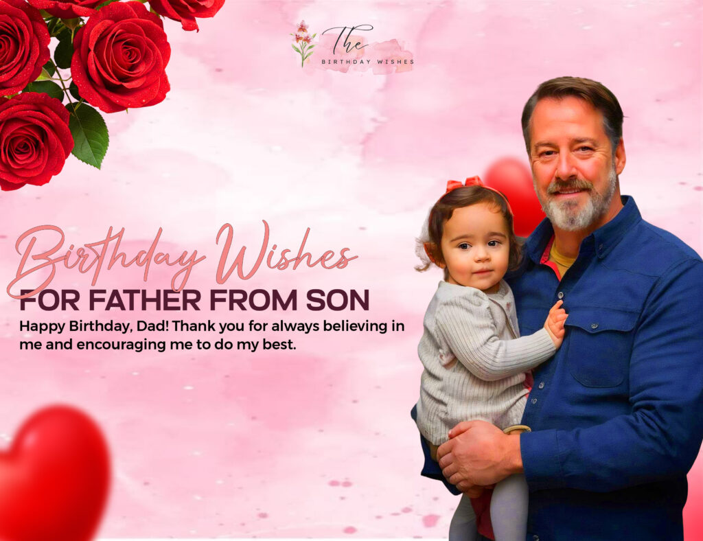 birthday wishes for father from son