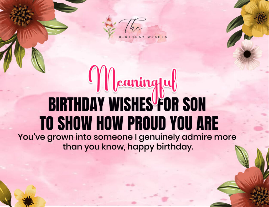 Meaningful Birthday Wishes for Every Age and Occasion 3 meaningful birthday wishes for son