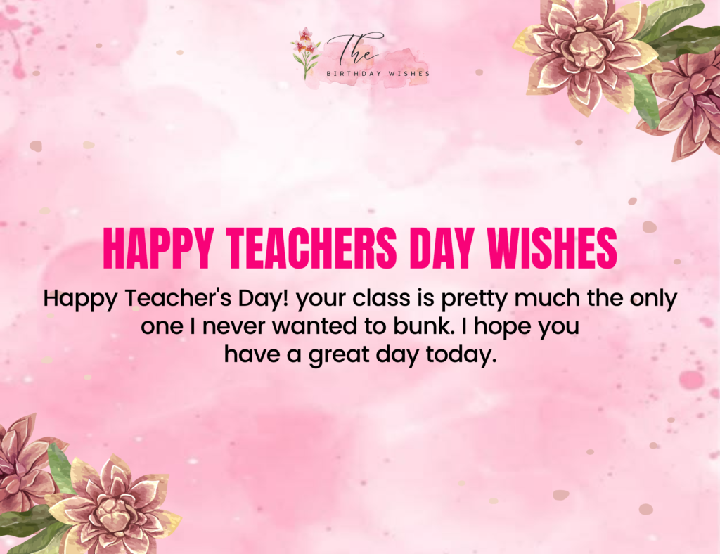 Happy Teachers Day Wishes Filled with Gratitude and Respect 2 teachers day wishes