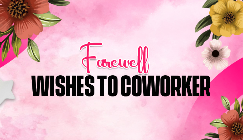 farewell wishes to coworker