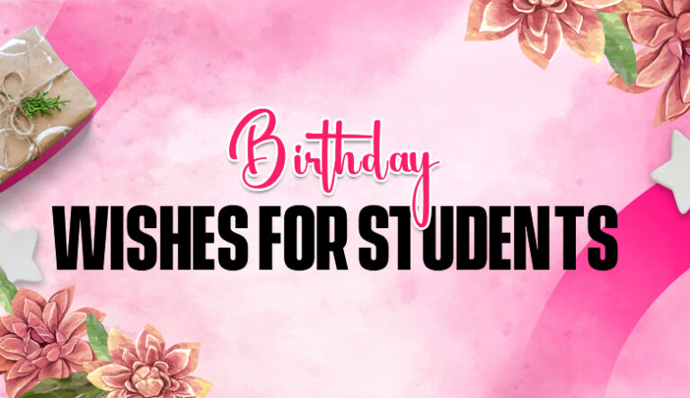 birthday wishes for students