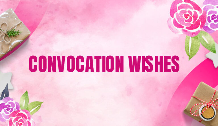 convocation wishes