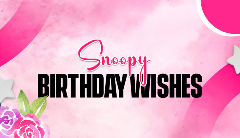 snoopy birthday wishes