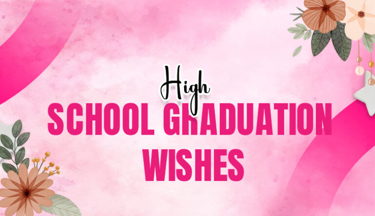 high school graduation wishes